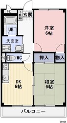 明野駅 徒歩4分 1階の物件間取画像